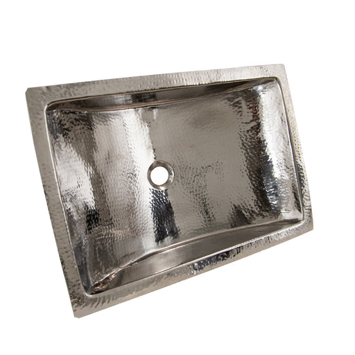 Nantucket Sinks TRS2416 - 23.75 Inch Hand Hammered Stainless Steel Bathroom Sink - view 2