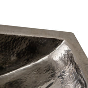 Nantucket Sinks TRS2416 - 23.75 Inch Hand Hammered Stainless Steel Bathroom Sink - view 4