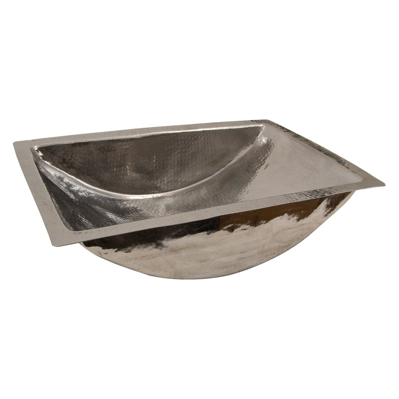 Nantucket Sinks TRS2416 - 23.75 Inch Hand Hammered Stainless Steel Bathroom Sink - view 5