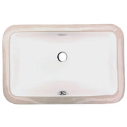 Nantucket Sinks UM-159-W Undermount Ceramic Sink In White - view 3