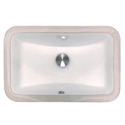 Nantucket Sinks UM-159-W Undermount Ceramic Sink In White