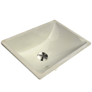 Nantucket Sinks 16 Inch X 11 Inch Undermount Ceramic Sink In Bisque UM-16x11-B - view 2