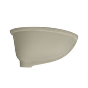Nantucket Sinks 17 Inch X 14 Inch Undermount Ceramic Sink In White UM-17x14-W-K - view 3