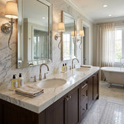 Nantucket Sinks 17 Inch X 14 Inch Undermount Ceramic Sink In White UM-17x14-W-K - view 4