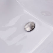 Nantucket Sinks 18 Inch x 13 Inch Undermount Ceramic Sink In White UM-18x13-W - view 3