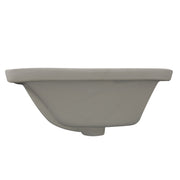 Nantucket Sinks 19 Inch X 11 Inch Undermount Ceramic Sink In Bisque UM-19x11-B - view 3