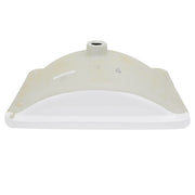 Nantucket Sinks 23.5 Inch Rectangular Undermount Ceramic Vanity Sink UM-2112-W in White - view 5