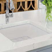 Nantucket Sinks 18-Inch Undermount Fireclay Kitchen Sink - White Wellfleet-1818W - view 6