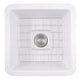Nantucket Sinks 18-Inch Undermount Fireclay Kitchen Sink - White Wellfleet-1818W