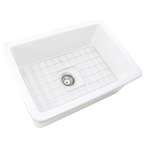 Nantucket Sinks 27-Inch Undermount Fireclay Kitchen Sink Wellfleet-2719W - view 2