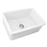 Nantucket Sinks 27-Inch Undermount Fireclay Kitchen Sink Wellfleet-2719W - view 3