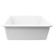 Nantucket Sinks 27-Inch Undermount Fireclay Kitchen Sink Wellfleet-2719W - view 6