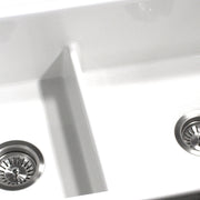 Nantucket Sinks 60/40 Dualmount Fireclay Sink Wellfleet-31OSW - view 4