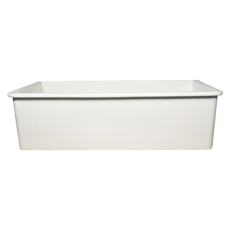 Nantucket Sinks 60/40 Dualmount Fireclay Sink Wellfleet-31OSW - view 6