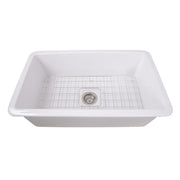 Nantucket Sinks 32-Inch Undermount Fireclay Kitchen Sink Wellfleet-3218W - view 3