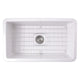 Nantucket Sinks 32-Inch Undermount Fireclay Kitchen Sink Wellfleet-3218W