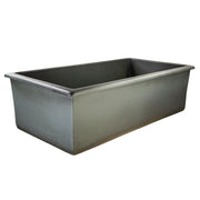 Nantucket Sinks 34-Inch Fireclay Kitchen Sink - Concrete Grey Wellfleet-3419Concrete - view 3