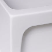 Nantucket Sinks 30 Inch Reversible Italian Fireclay Sink "Waquoit" WH3018FCL - view 4