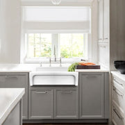 Nantucket Sinks 30 Inch Reversible Italian Fireclay Sink "Waquoit" WH3018FCL - view 6