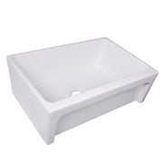 Nantucket Sinks 30 Inch Reversible Italian Fireclay Sink "Waquoit" WH3018FCL