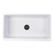 Nantucket Sinks 36-Inch Decorative Apron Farmhouse Fireclay Sink Yarmouth-36W - view 4