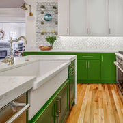 Nantucket Sinks 36-Inch Decorative Apron Farmhouse Fireclay Sink Yarmouth-36W - view 7