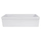 Nantucket Sinks 36-Inch Decorative Apron Farmhouse Fireclay Sink Yarmouth-36W