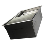 Nantucket Sinks ZR-PS-3220-16 - 32 Inch Pro Series Large Prep Station Single Bowl Undermount Stainless Steel Kitchen Sink, With Included Rolling Mat, Grid, Colander, and Drain. - view 3