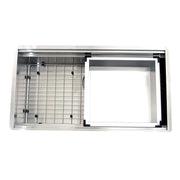 Nantucket Sinks ZR-PS-3620-16 - 36 Inch Pro Series Large Prep Station Single Bowl Undermount Stainless Steel Kitchen Sink with Compatible Accessories - view 4