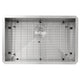 Nantucket Sinks ZR2818-16 - 28 Inch Pro Series Large Rectangle Single Bowl Undermount Zero Radius Stainless Steel Kitchen Sink