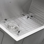 Nantucket Sinks ZR3219-16 - 32 Inch Pro Series Large Rectangle Single Bowl Undermount Zero Radius Stainless Steel Kitchen Sink - view 3