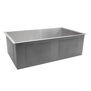 Nantucket Sinks ZR3219-16 - 32 Inch Pro Series Large Rectangle Single Bowl Undermount Zero Radius Stainless Steel Kitchen Sink - view 5