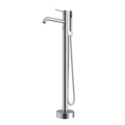 Nisshin High Flow Freestanding Tub Faucet with Hand Shower