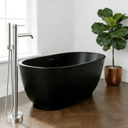 Nisshin High Flow Freestanding Tub Faucet with Hand Shower