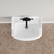 Noppenstein Vitreous China Pedestal Sink