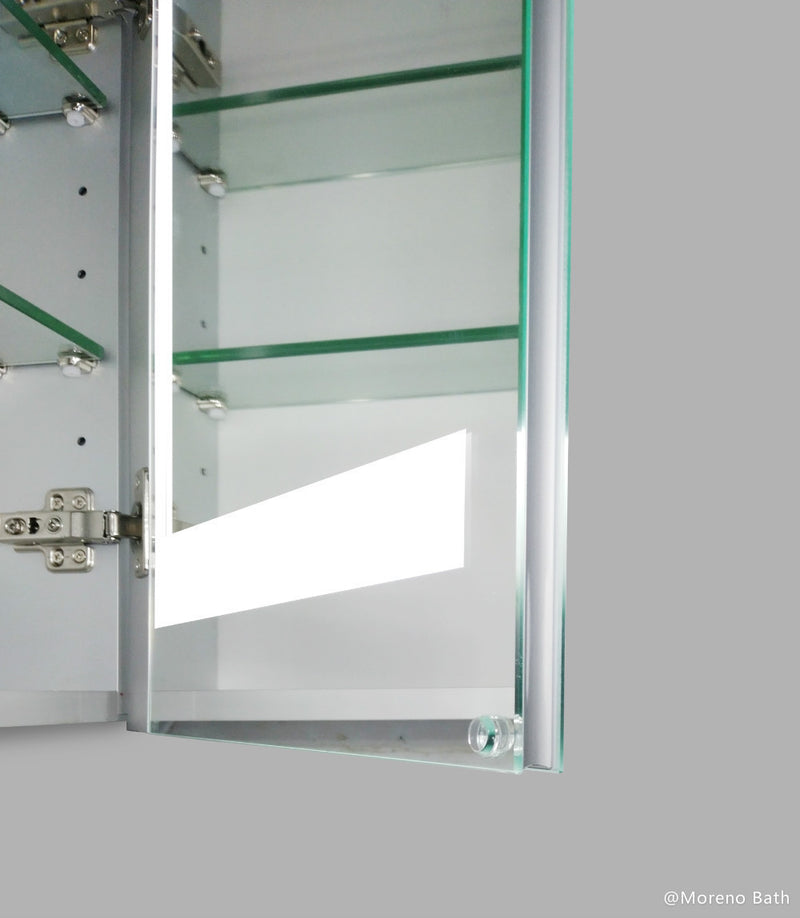 Moreno Bath MOA301 Nova 20'' LED Bathroom Mirror Medicine Cabinet