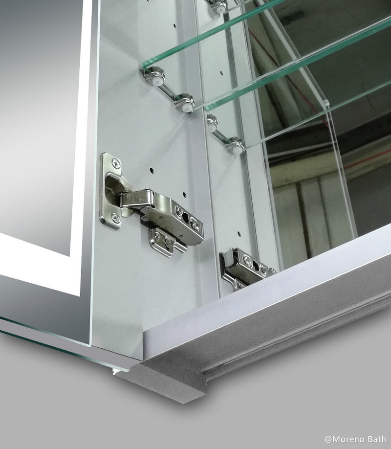 Moreno Bath MOA301 Nova 20'' LED Bathroom Mirror Medicine Cabinet
