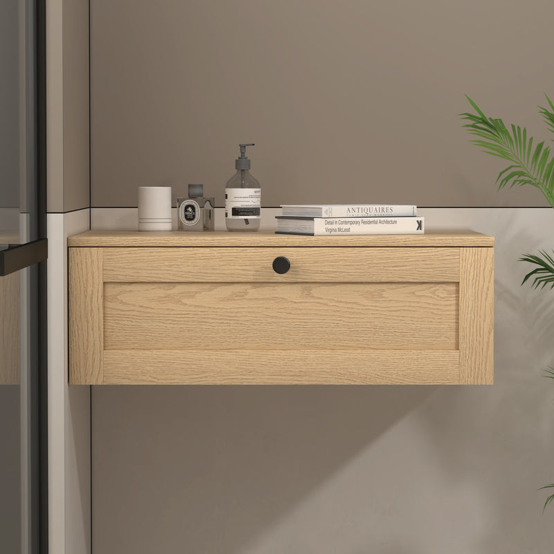 Moreno Bath NOVA-S30 Nova 30" Floating Makeup Counter Table