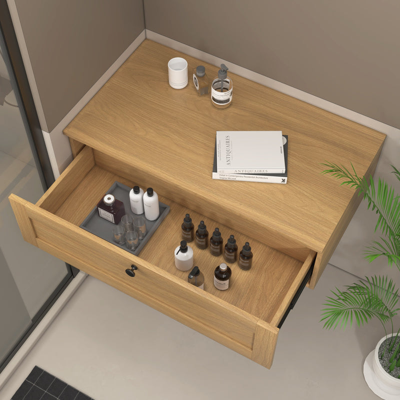 Moreno Bath NOVA-S36 Nova 36" Floating Makeup Counter Table - view 11