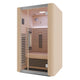 SaunaSpa SC-SS0023-2P 2-Person Full Spectrum Infrared Indoor Sauna in Hemlock
