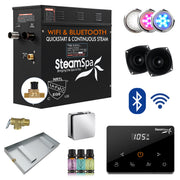 SteamSpa Raven Series Generator Square - Chrome