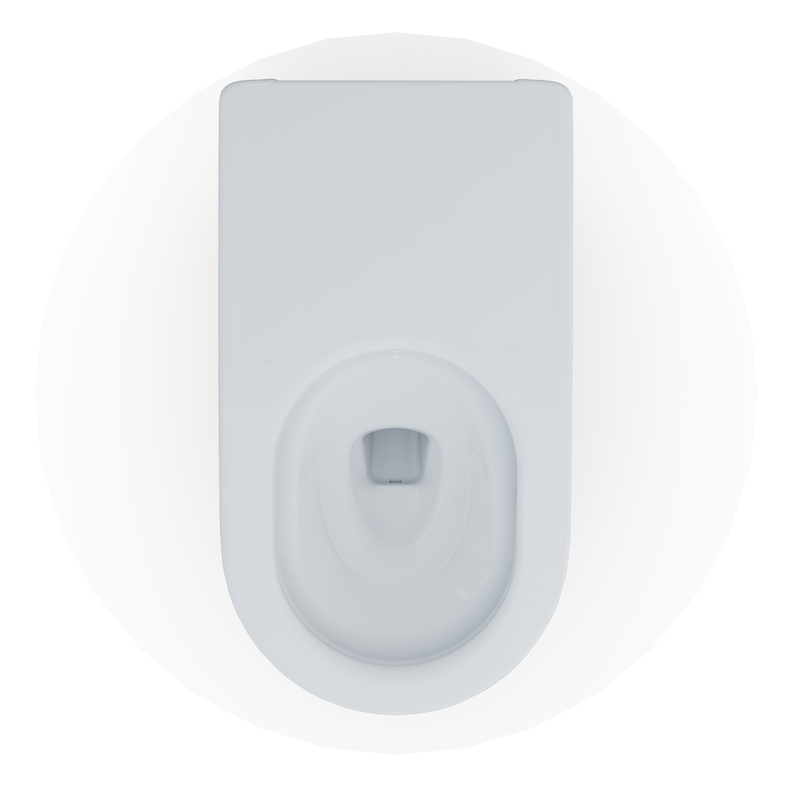 TOTO CT8732CUMFG#01 Neorest LS Integrated Toilet Bowl Unit, Cotton White - view 6