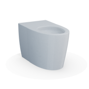 TOTO CT8551CUMFG#01 NEOREST Dual Flush 1.0 or 0.8 GPF Elongated Toilet Bowl for AS, Cotton White