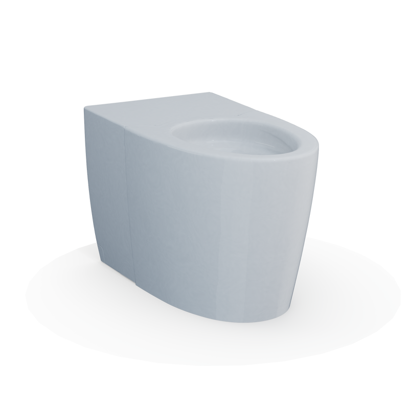 TOTO CT8551CUMFG#01 NEOREST Dual Flush 1.0 or 0.8 GPF Elongated Toilet Bowl for AS, Cotton White