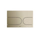 TOTO YT990#N Nickel Push Button Plate for NEOREST In-Wall Tank Unit, White Glass