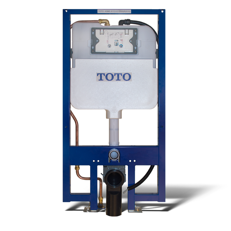 TOTO WT173MA DUOFIT In-Wall Dual Flush 1.28 and 0.9 GPF Tank System with WASHLET+ Auto Flush Ready Copper Supply Line - view 2