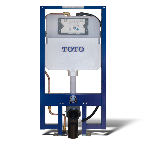 TOTO WT173MA DUOFIT In-Wall Dual Flush 1.28 and 0.9 GPF Tank System with WASHLET+ Auto Flush Ready Copper Supply Line