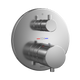 TOTO TBV01408U#CP Round Thermostatic Mixing Valve with Two-Way Diverter Shower Trim, Polished Chrome