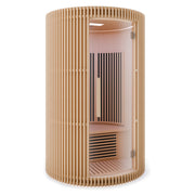 SaunaSpa SC-SS0025-0S 1-2 Person Round Infrared Sauna in Canadian Hemlock