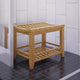 Peley Teak Shower Stool